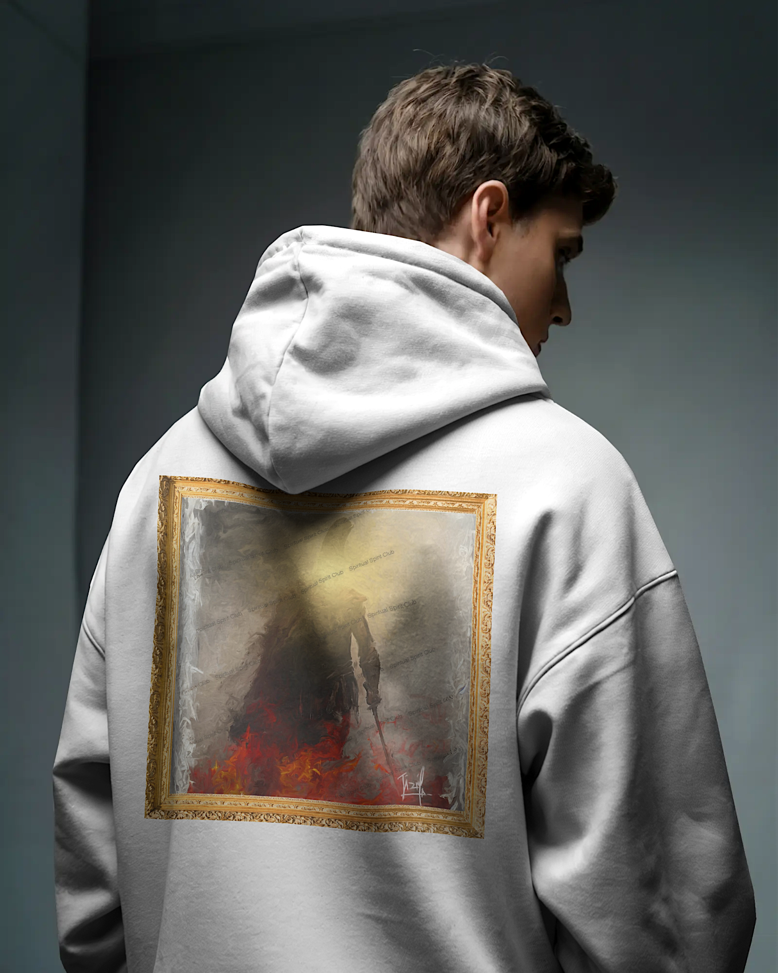 Hoodie oversize HOMME La CONQUÊTE