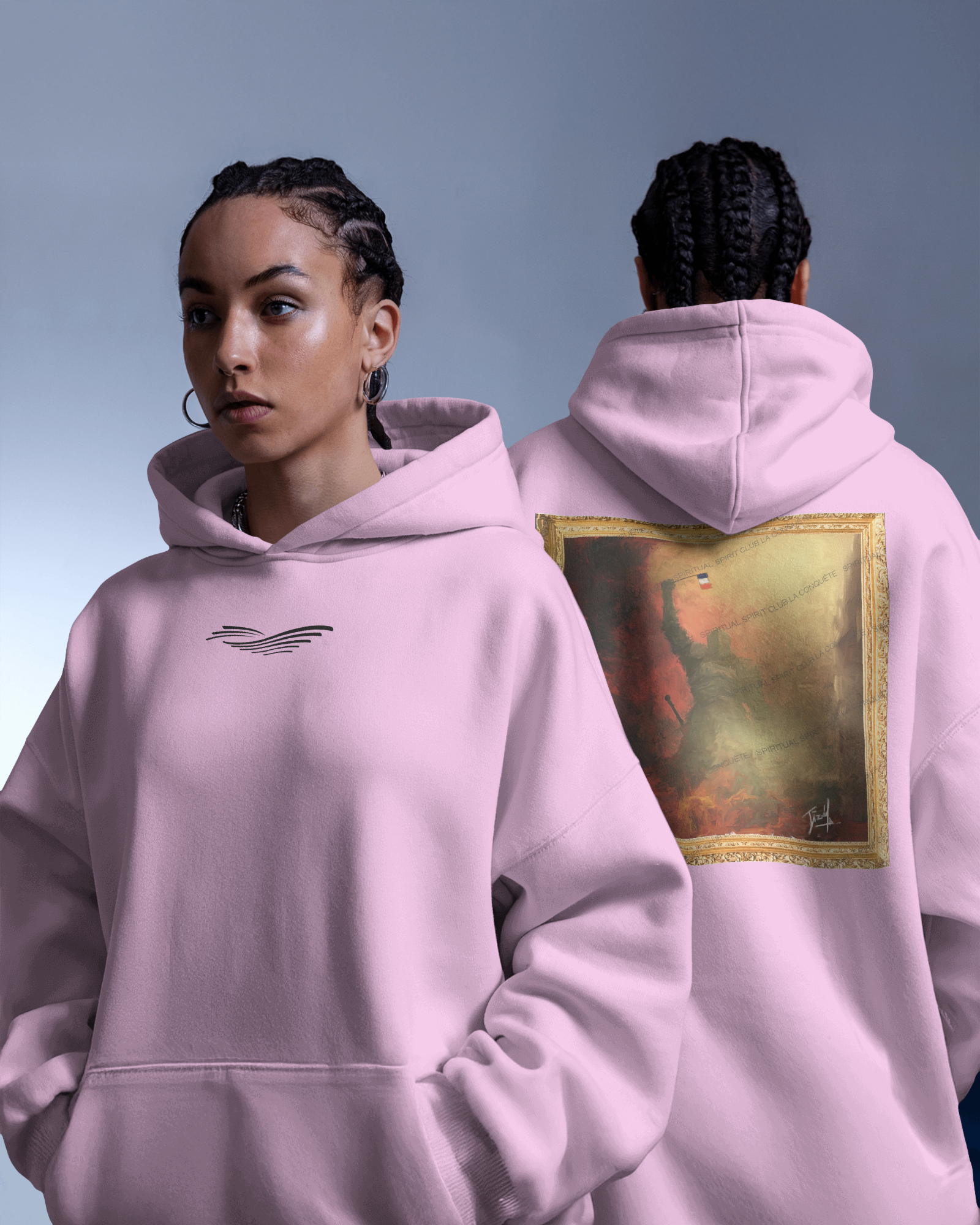 Hoodie Oversize FEMME La CONQUÊTE