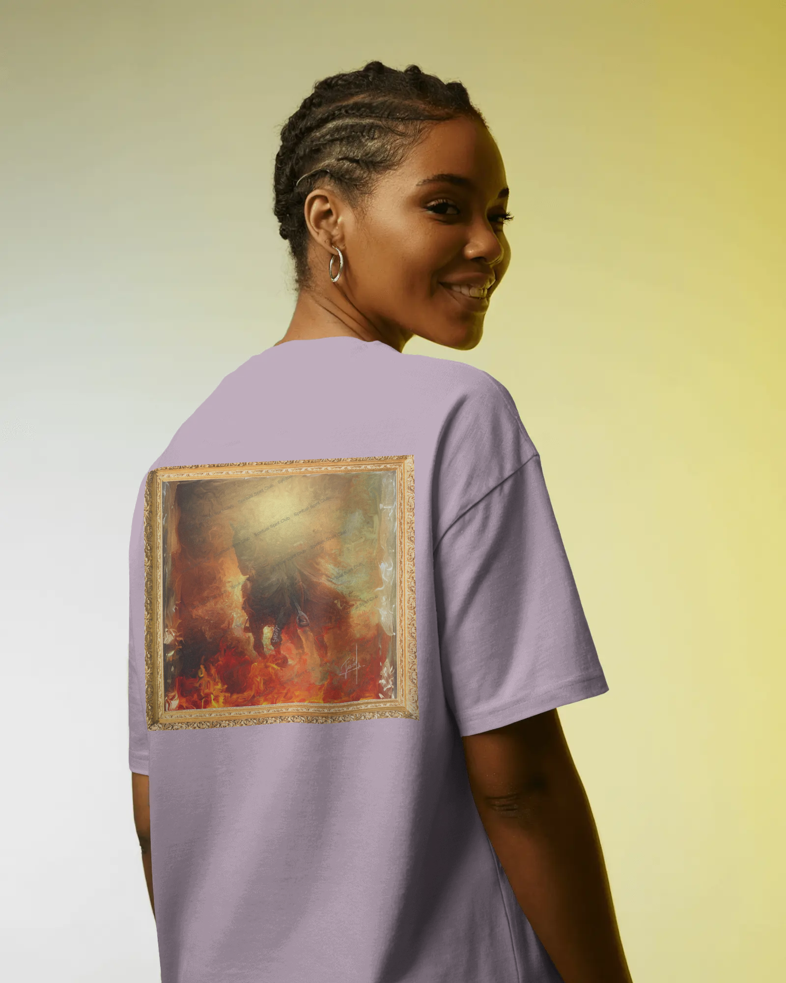 T-shirt oversize FEMME La CONQUÊTE