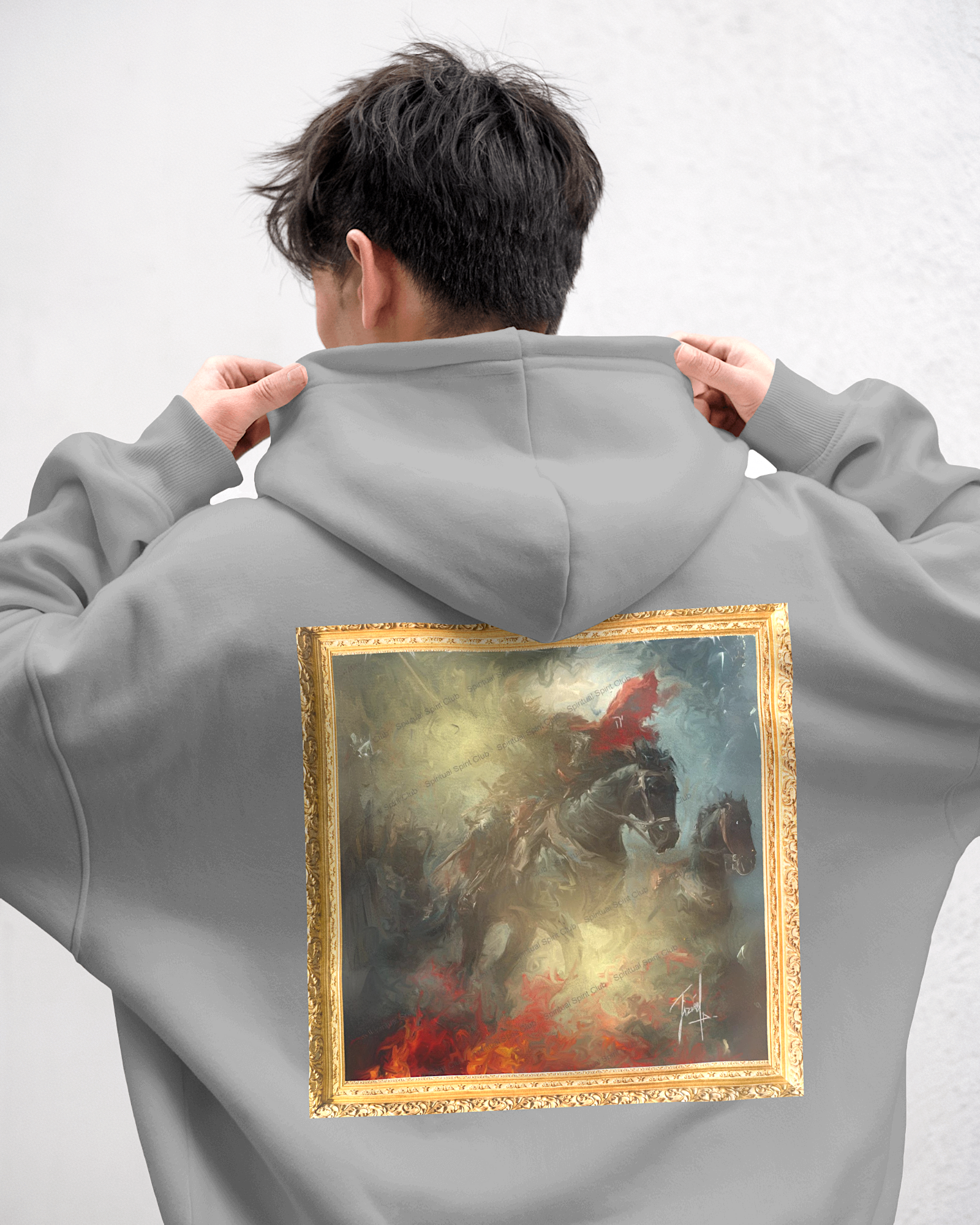 Hoodie oversize HOMME La CONQUÊTE
