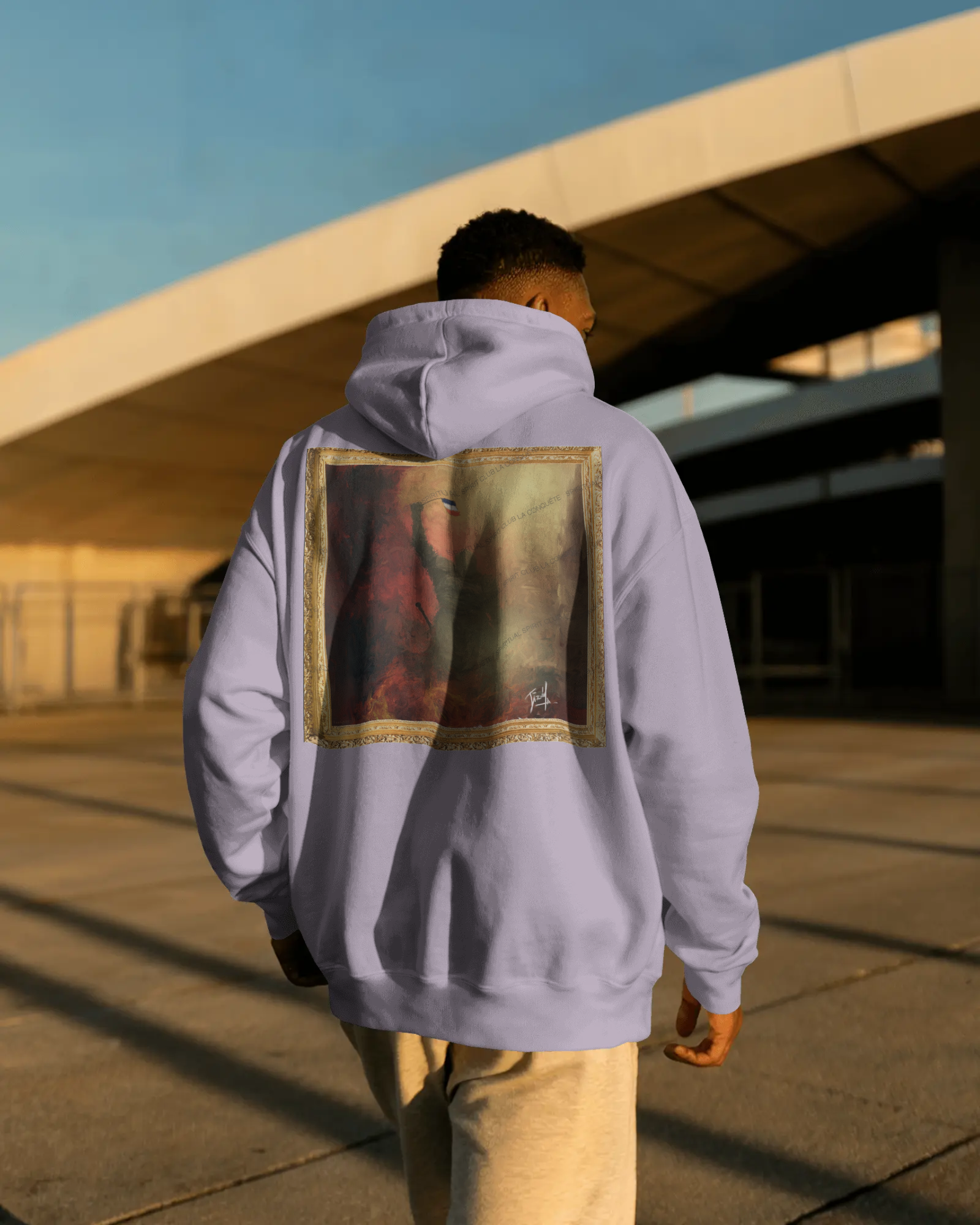 Hoodie oversize HOMME La CONQUÊTE